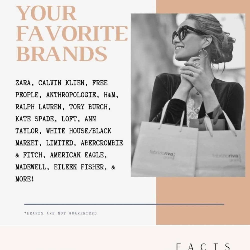 5lb women's reseller mystery box 8-15 items each, brand names you love! - Picture 5 of 7